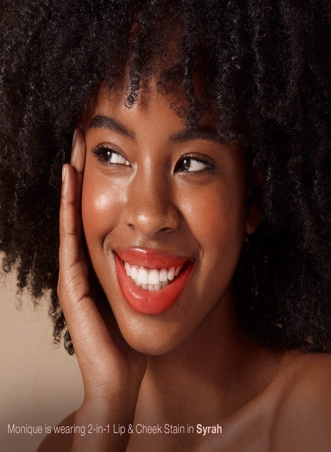 مينيرال فيوجن مُلوّن شفاه وخدود مينيرال فيوجن 2 في 1، لون سيراه، 0.10 أونصة سائلة، أحمر زاهي، مرطب، يدوم طويلاً، لون مطفي للشفاه والخدود - Image 4